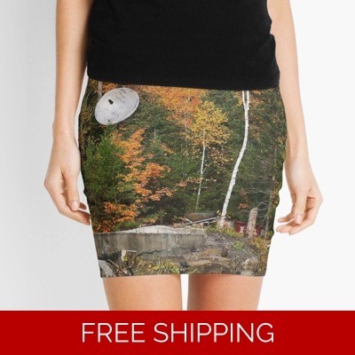 Mini Skirt Le Studio Satellite Dish Fall 2019